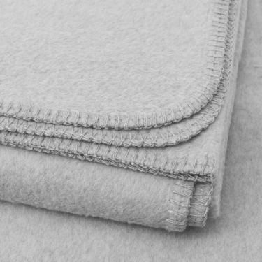 Lotus Design Yoga Blanket, 100% Cotton, Grey